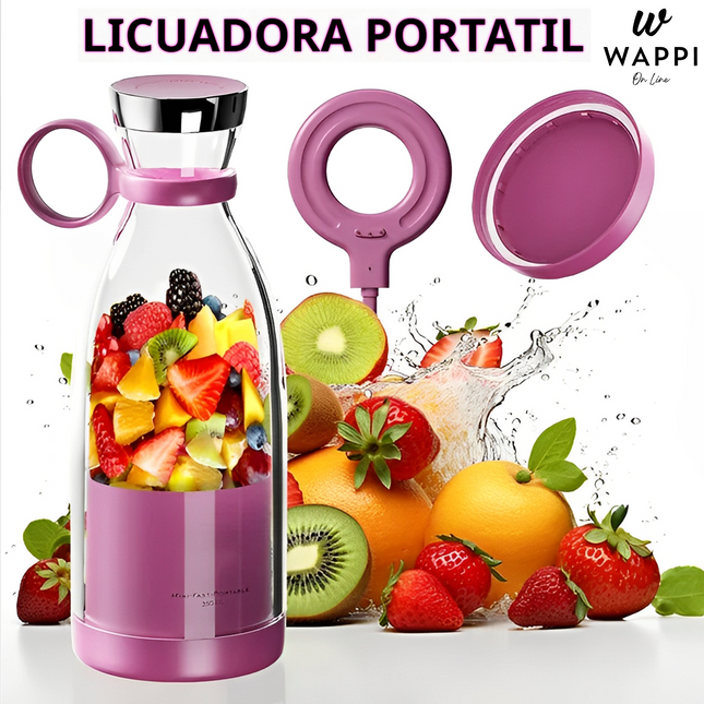 Mini Licuadora Portátil USB – Batidos al Instante
