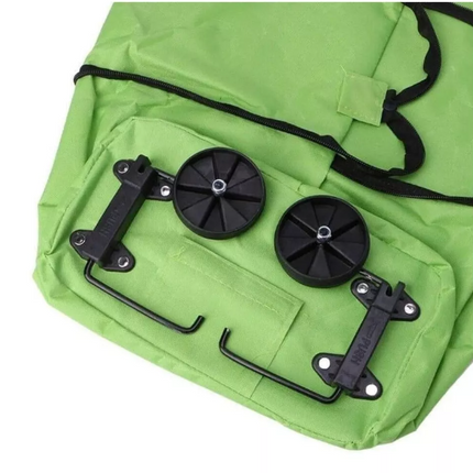BOLSA PLEGABLE TIPO CARRITO COMPRAS