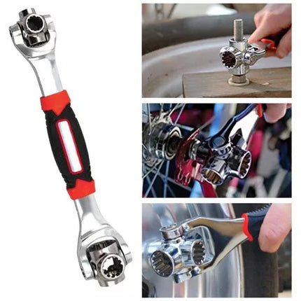 Llave Universal inglesa 48 en 1 con Giro 360º