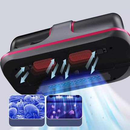 📢 Aspiradora Antiácaros con Luz UV – Potente y Portátil