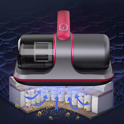 📢 Aspiradora Antiácaros con Luz UV – Potente y Portátil