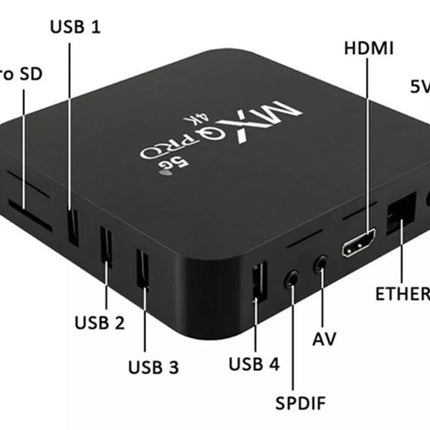 🚀📺TV Box 5G 4K – Convierte tu TV en un Smart TV