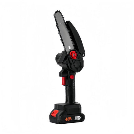 Mini Sierra Inalámbrica 48V con Llave de Tubo – Precisión y Potencia para tu Jardin