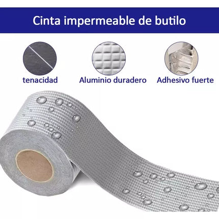 🔹 Cinta Impermeable – Sellado Fuerte y Duradero