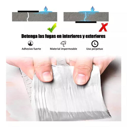 🔹 Cinta Impermeable – Sellado Fuerte y Duradero