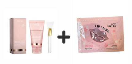 Pack Mascarilla Colágeno + Lip Mask - Hidratación facial