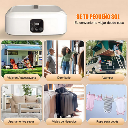 Secadora Portátil Plegable Wappi - Comodidad y Secado en un Solo Paso