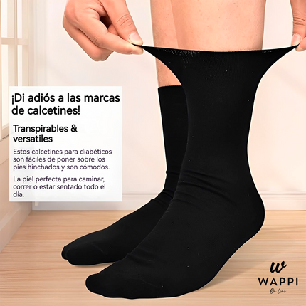 🧦Calcetines Diabéticos Sin Presión x12 - Suavidad y Comodidad para tus Pies