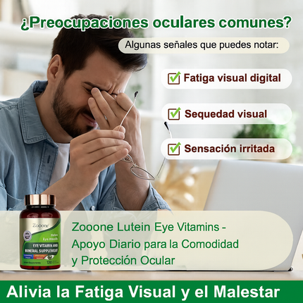 Vitaminas para la Vista con Luteína y Zeaxantina 👁️
