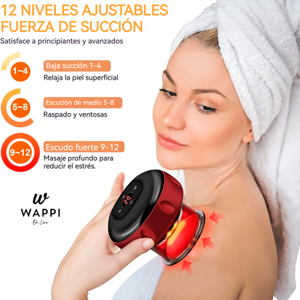 💆‍♀️Ventosa Terapéutica Eléctrica 3 en 1 – Relajación y Bienestar en Casa
