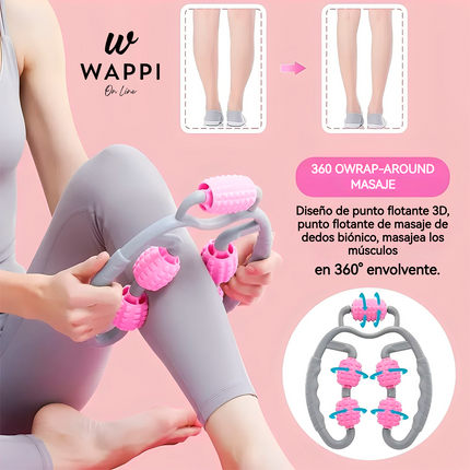 Masajeador de Piernas 360° Anticelulitis – Piernas Firmes y Relajadas