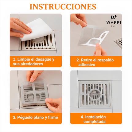 💧Filtro Adhesivo Desechable Multifuncional (Pack 20) - Solución Rápida y Limpia