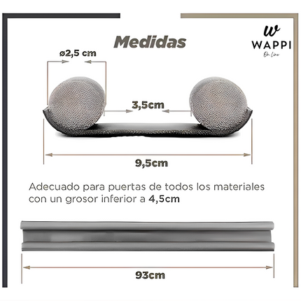 Sellador Aislante para Puertas Y Ventanas – Invierno & Todo el Año
