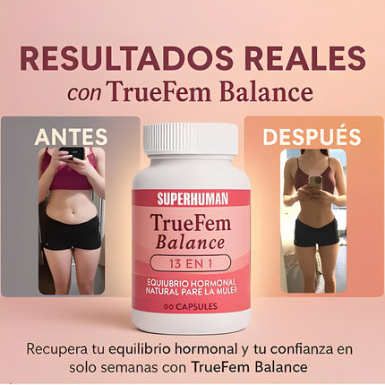 True Fem Vitamin | Multivitamínico 13 en 1 para el Equilibrio Femenino