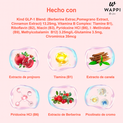 Parches GLP-1 Naturales para Control del Apetito