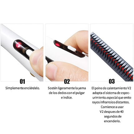 Peinador y Secador Eléctrico 2 en 1 para Barba y Cabello – Look Impecable en Segundos