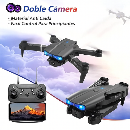 AeroZoom Pro™ – Drone Plegable WIFI FPV 720P - Para Volar y Grabar Fácil