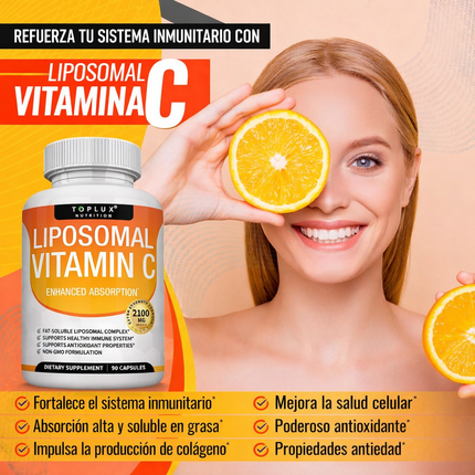 Vitamina C Liposomal 2100 mg – Alta Absorción Diaria