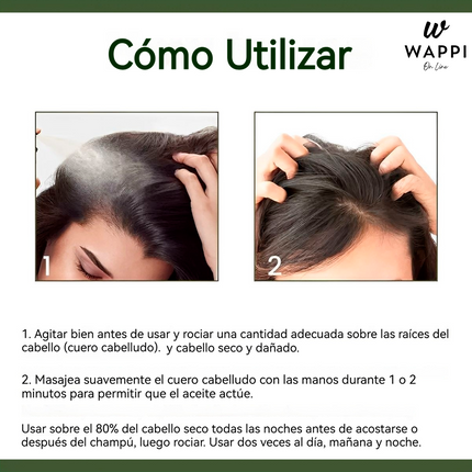 Elixir Capilar Ouhoe 100ml Control De Caida Y Crecimiento De Cabello - Recupera y Fortalece