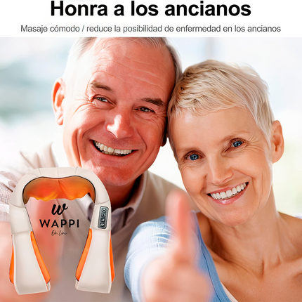 🌙✨Masajeador de Cuello y Espalda con Calor 3D – Alivio y Relax en Casa