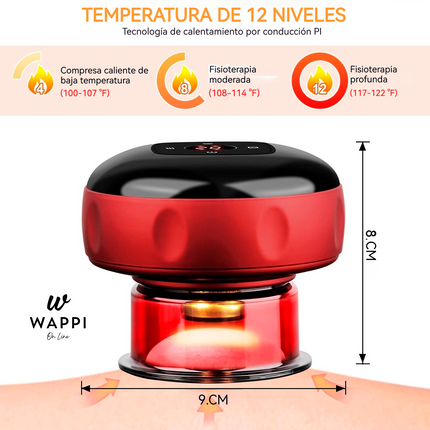 💆‍♀️Ventosa Terapéutica Eléctrica 3 en 1 – Relajación y Bienestar en Casa