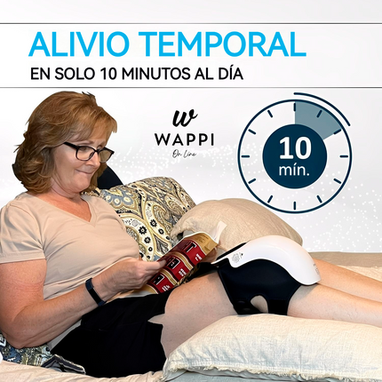 ⚡Masajeador de Rodilla Inalámbrico con Calor y Vibración – Alivio y Bienestar en Minutos