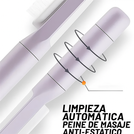 ✨Cepillo Autolimpiante | Peina, Masajea y Brilla sin Esfuerzo