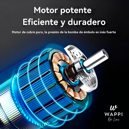 💦Combo Hidrolavadora Portátil 2 Baterías 98V - Con accesorios + Mini Aspiradora de Regalo🚗🎁