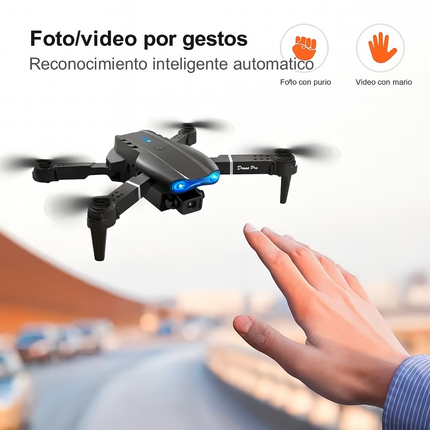 AeroZoom Pro™ – Drone Plegable WIFI FPV 720P - Para Volar y Grabar Fácil
