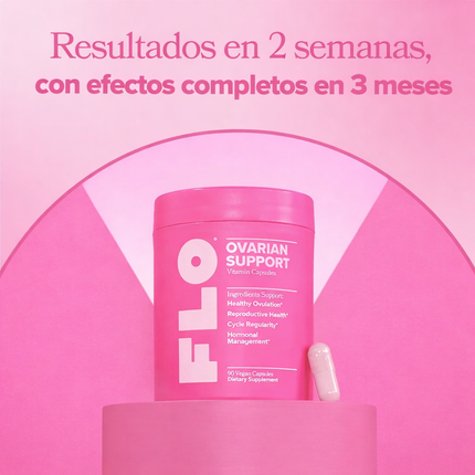 FLO Apoyo Ovárico – Equilibrio Hormonal y Ciclo Regular