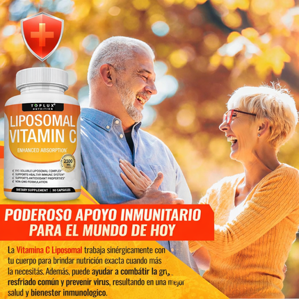 Vitamina C Liposomal 2100 mg – Alta Absorción Diaria