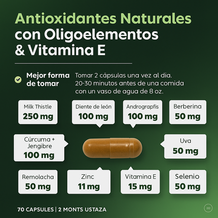 Liver Cleanse Détox – Limpia tu hígado de forma natural - Apoyo Natural para tu Bienestar Interno