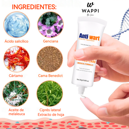 ✨Crema Antiverrugas de Origen Vegetal – Aichun Beauty 20g