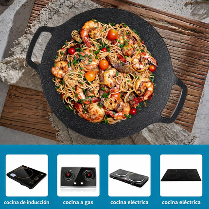 Sartén Parrilla Coreana Antiadherente 13”