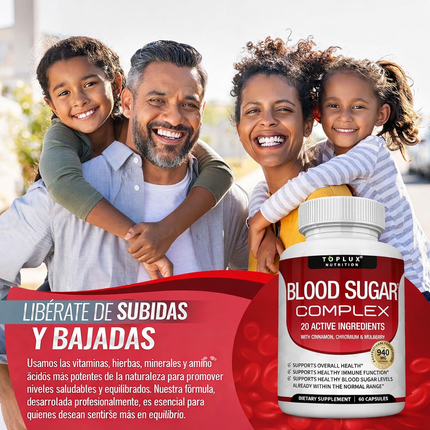 Blood Sugar Complex – Soporte Metabólico Natural Diario