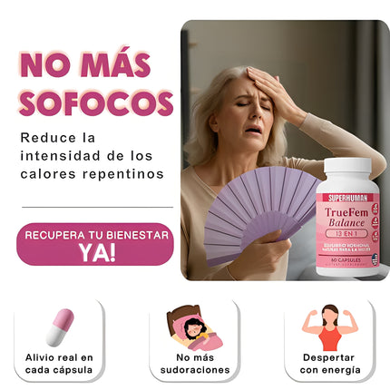 True Fem Vitamin | Multivitamínico 13 en 1 para el Equilibrio Femenino