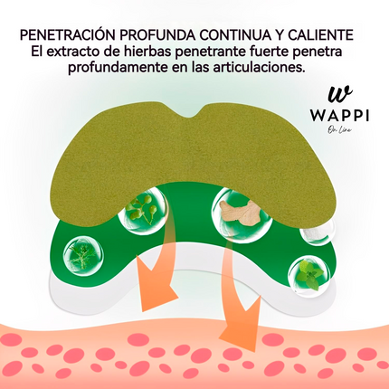 🦵Parches Antiinflamatorios para Rodilla – Pack x10 | Alivio y Comodidad Todo el Día