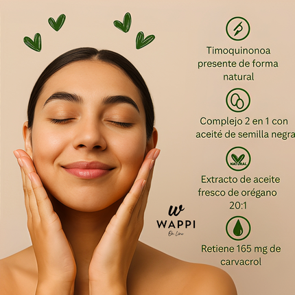 🌱Aceite de Orégano 6000 mg + Semilla Negra | Bienestar natural en cada cápsula