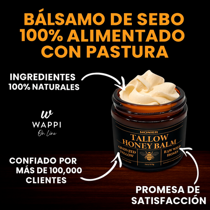 Bálsamo Orgánico de Res & Miel – Hidratación Pura y Natural