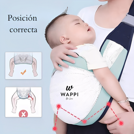 🤱Portabebé Ergonómico - Ajustable y Súper Ligero