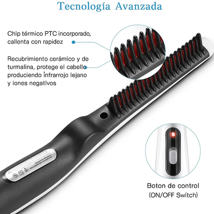 Peinador y Secador Eléctrico 2 en 1 para Barba y Cabello – Look Impecable en Segundos