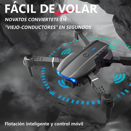 AeroZoom Pro™ – Drone Plegable WIFI FPV 720P - Para Volar y Grabar Fácil