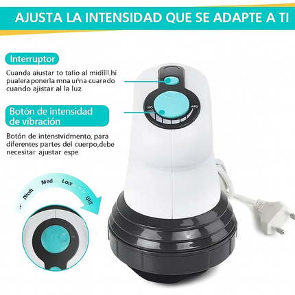 Masajeador Corporal Anticelulítico con Infrarrojo