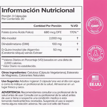 FLO Apoyo Ovárico – Equilibrio Hormonal y Ciclo Regular