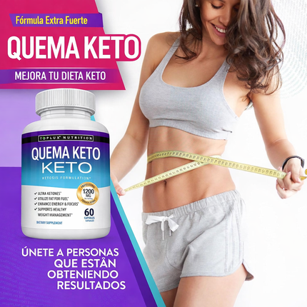 Toplux Keto Burn – Apoyo Cetogénico Natural para Energía y Control Diario