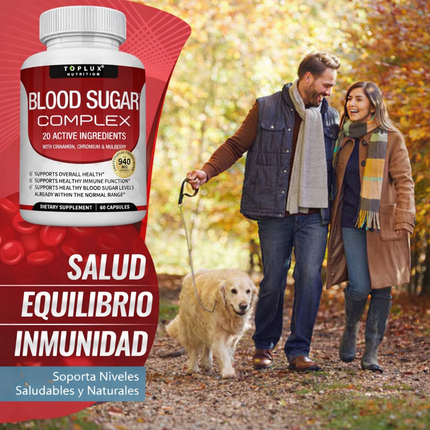 Blood Sugar Complex – Soporte Metabólico Natural Diario