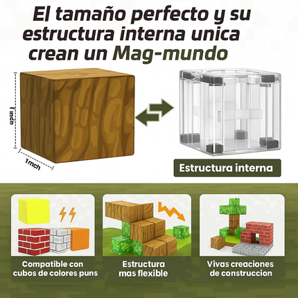 Bloques Magnéticos del Bosque – Creatividad sin Límites en 75 Piezas