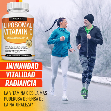 Vitamina C Liposomal 2100 mg – Alta Absorción Diaria