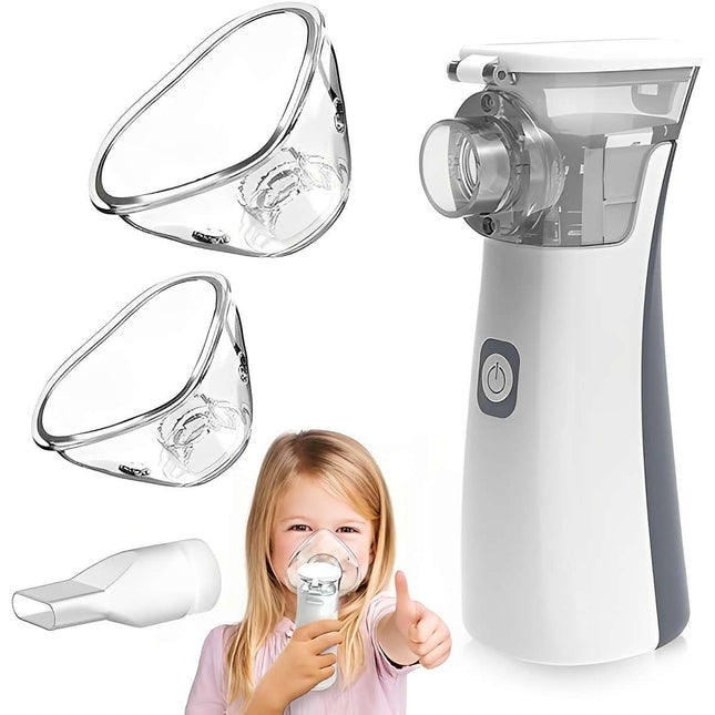 💨Nebulizador Portátil Recargable - Respira mejor con Wappi