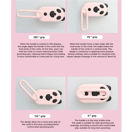 Cepillo a Vapor para Mascotas 4 en 1 – Limpieza, Masaje y Esterilización UV